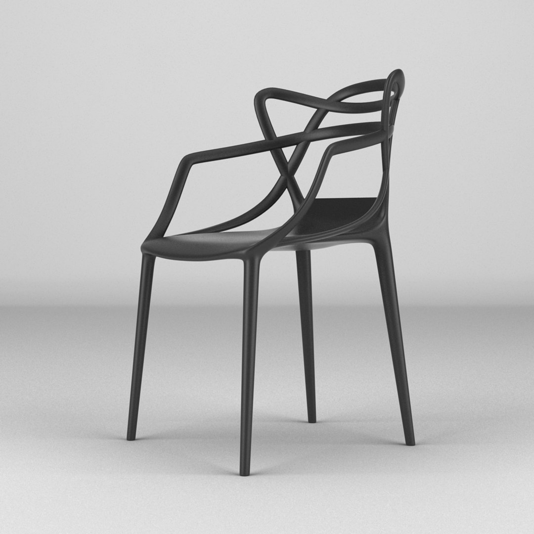 3d Kartell Masters Chair Model