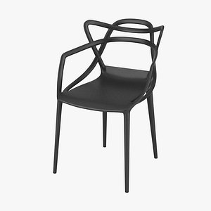 3d kartell masters chair model