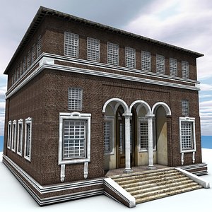 building old house 3d 3ds