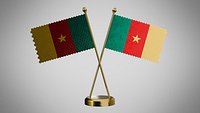 Table  Flag  of Cameroon
