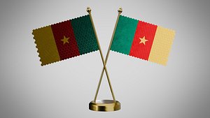 Table Flag of Cameroon