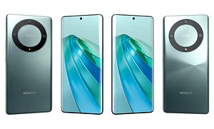 3D Honor X9a Green model