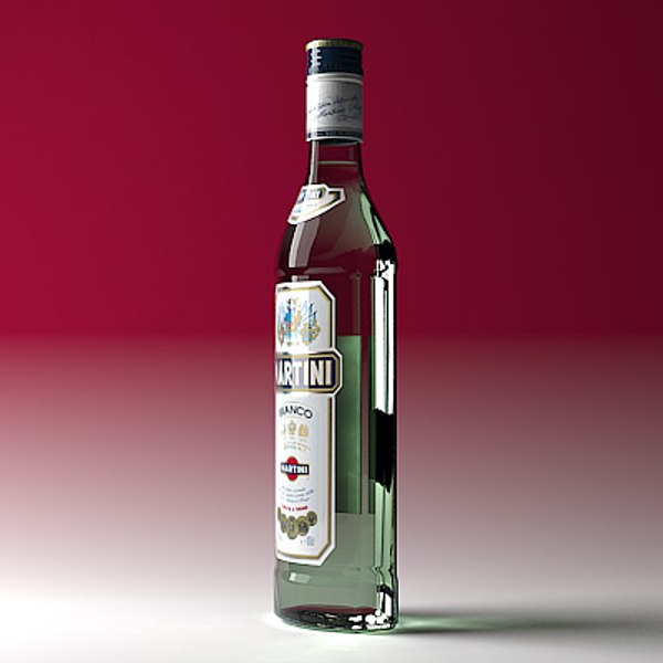 Martini Rosso 1L Bottle 3D Model $23 - .max - Free3D