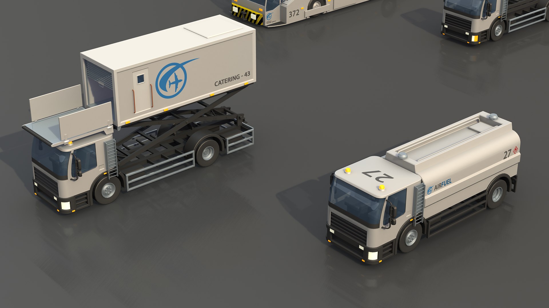 3D airport vehicles https://p.turbosquid.com/ts-thumb/3p/beYPnW/bOEwqMvy/vehicles004/png/1572467019/1920x1080/fit_q87/dad7dda77f0dc3b1c2da58e485e34da85d7dd80e/vehicles004.jpg