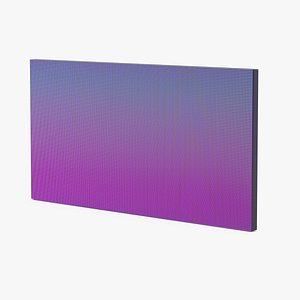 3D model LED Display Screen Gradient