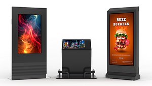 3D Electronic Kiosk Collection