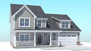 Classic American House 009