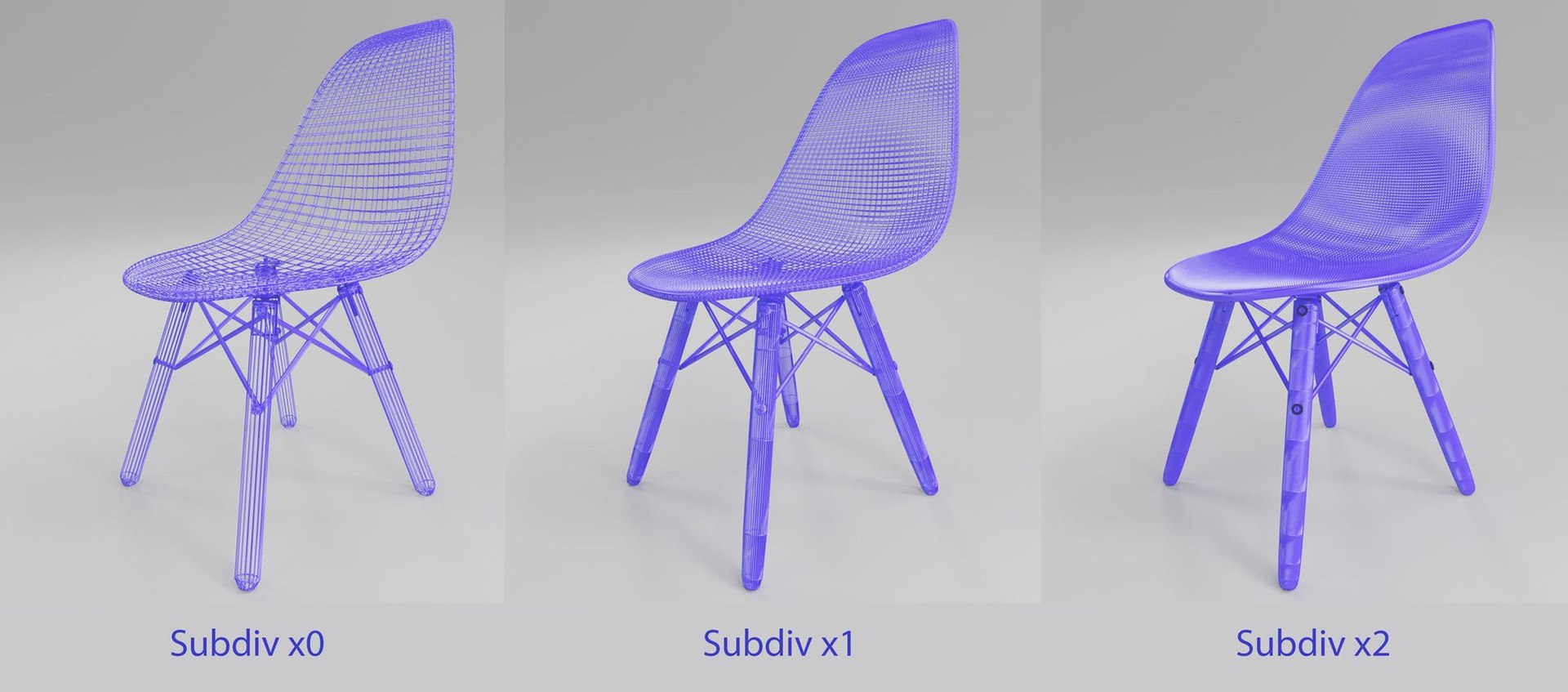 3D Modern Chair model collection in different colors - TurboSquid 2178179