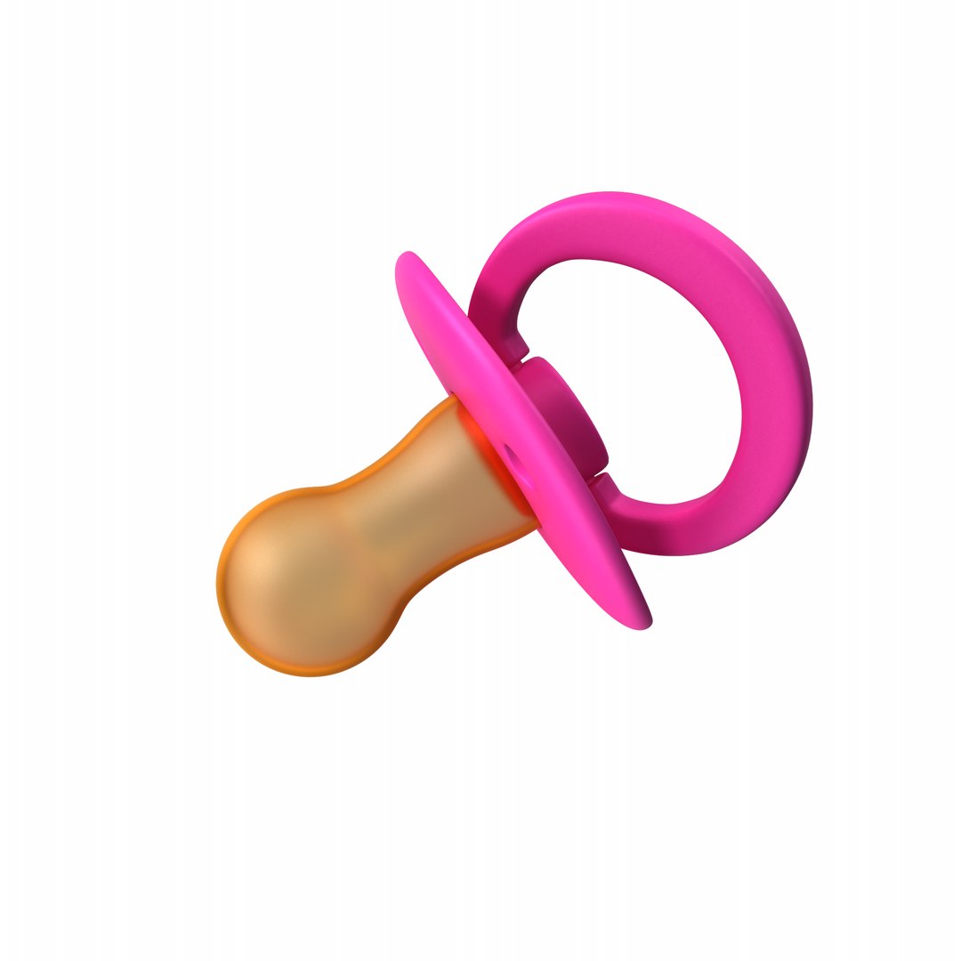 Pacifier Cartoon 3D - TurboSquid 2331700