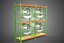 ROW ARRAY SHELF RACK TRAY ROTARY HYDROPONIC PLANT GARDEN INDOOR model
