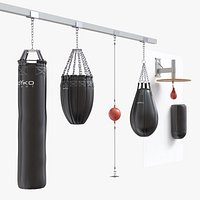 6 sports equipment for boxers gloves set pads punch bag