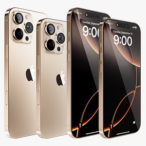 iPhone 16 Pro - Pro Max Desert Titanium