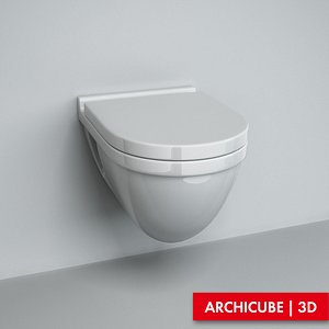 toilet 3d model
