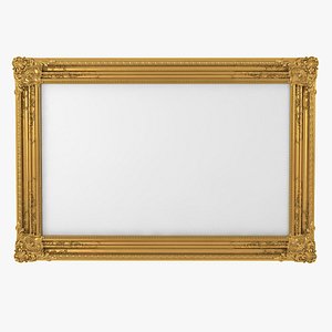 Baroque Picture Frame 14