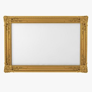 Baroque Picture Frame 14