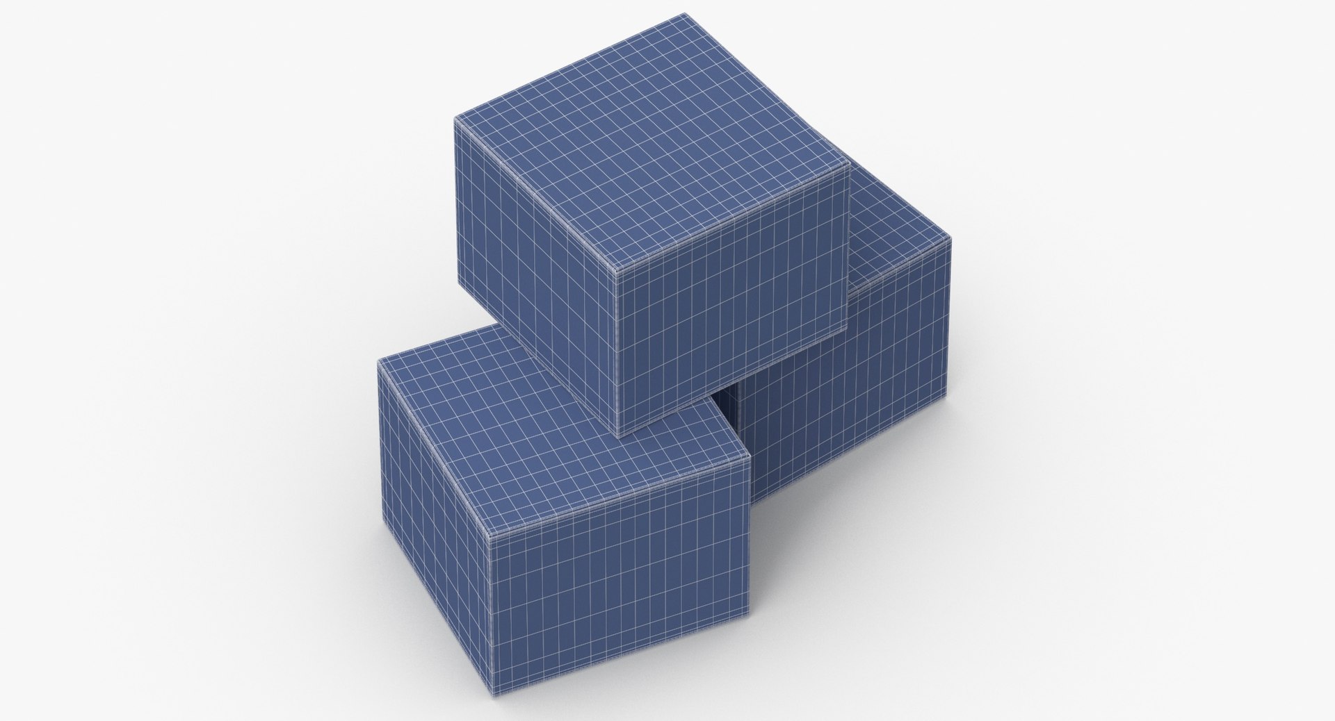 Cardboard Box Set 01 3D Model - TurboSquid 1597220