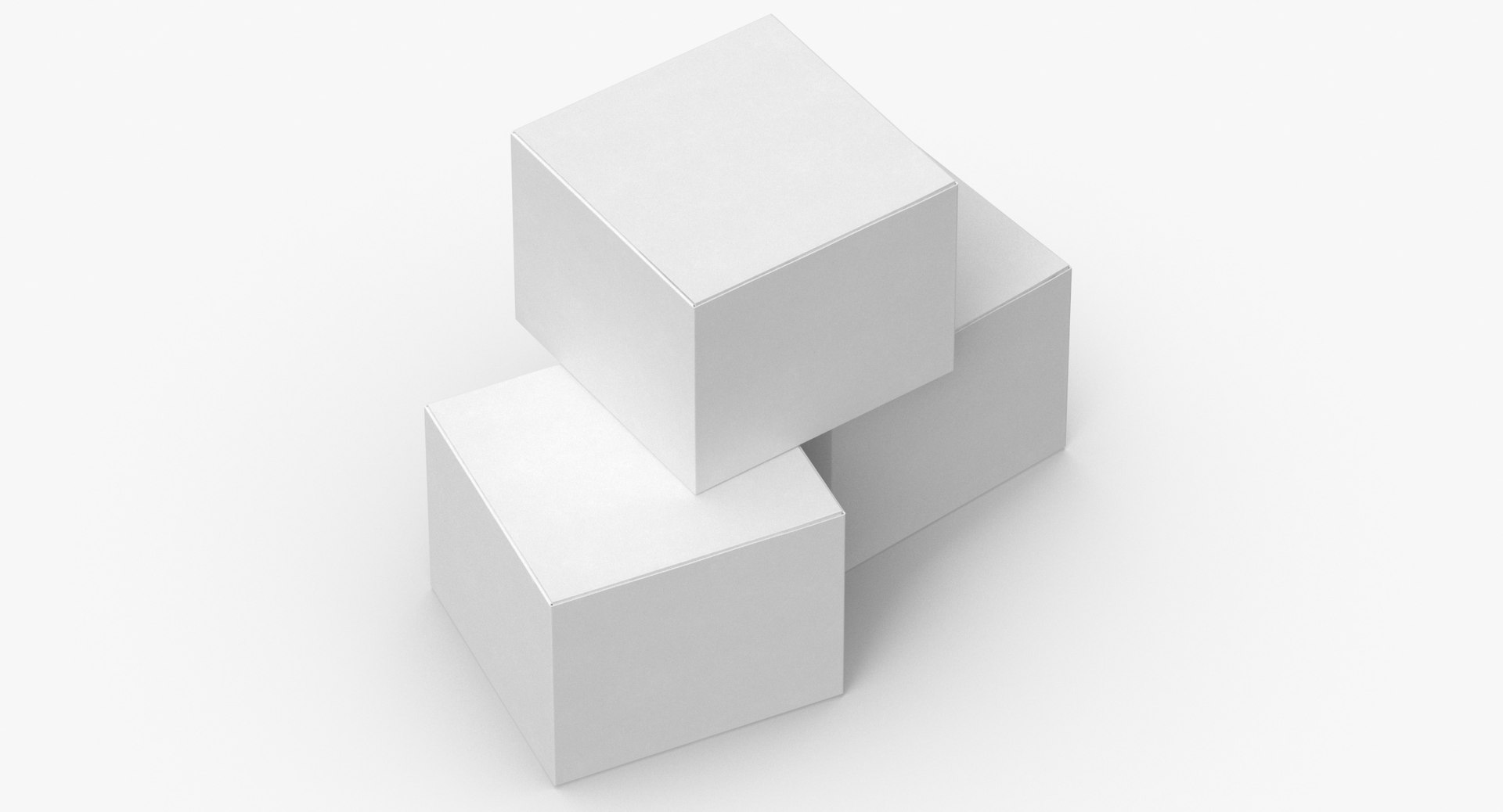 Cardboard Box Set 01 3D Model - TurboSquid 1597220