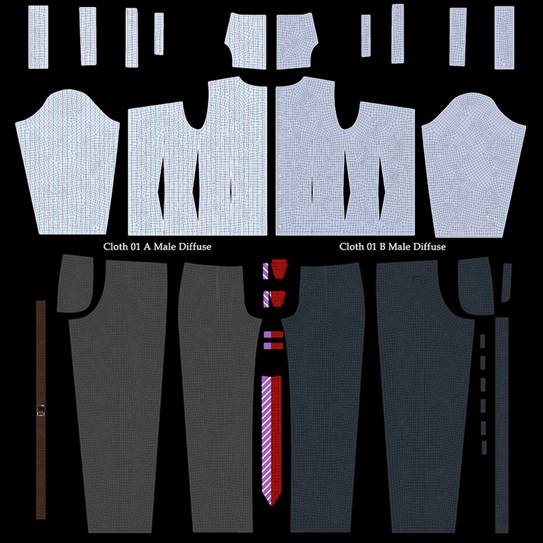 realistic male cloth animations 3D model https://p.turbosquid.com/ts-thumb/3q/AWEfJF/i3/uvs_02/jpg/1639484249/1920x1080/fit_q87/30af81fdd4b2446a319679871ae6f29812051495/uvs_02.jpg