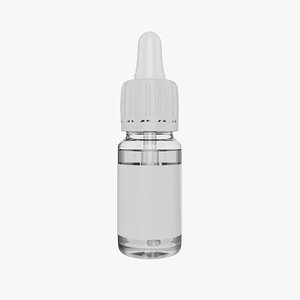 Glass Dropper Bottle Packaging - Realistic Skincare Product