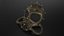 Maschera antigas Steampunk bronzo metallizzato