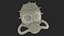 Maschera antigas Steampunk bronzo metallizzato