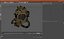 Maschera antigas Steampunk bronzo metallizzato