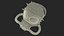 Maschera antigas Steampunk bronzo metallizzato