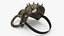 Maschera antigas Steampunk bronzo metallizzato