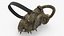 Maschera antigas Steampunk bronzo metallizzato