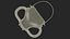 Maschera antigas Steampunk bronzo metallizzato