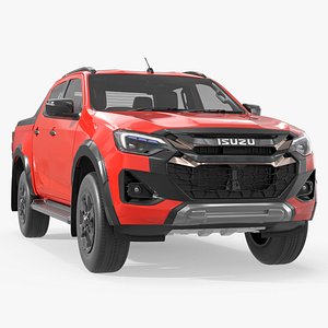 Isuzu D-MAX 2025 Right-Hand Drive Pickup Red