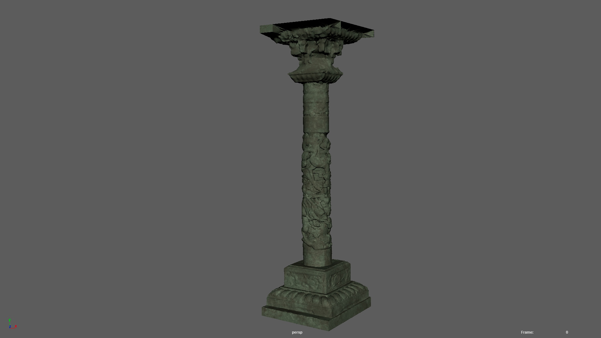 4K Textures Dragon Pillar 3D - TurboSquid 1959908