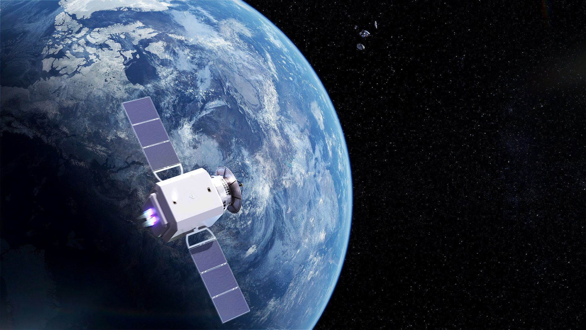 3D Space satellite very detailed with accurate measurements ...
