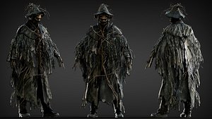 3D Scarecrow model