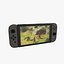 nintendo switches 3d max
