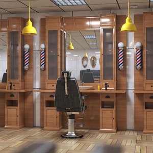 Barber Shop 3D