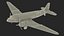 Vintage American Aircrafts Rigged for Maya Collection 3D model