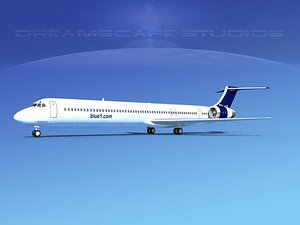 md-90 jet commercial 3d dwg