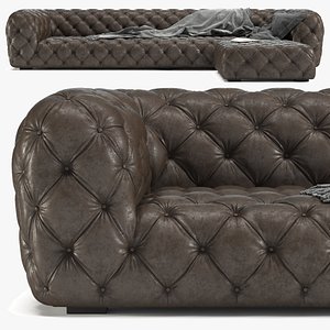 sofa chester moon 3D