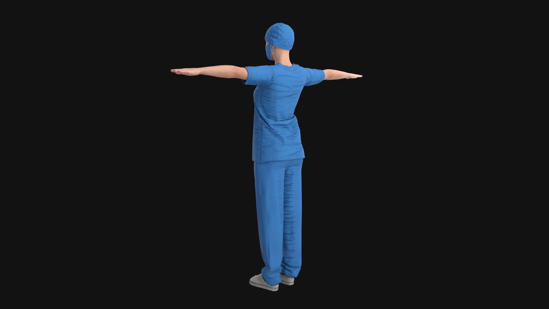 Female Doctor Rigged 3D Model - TurboSquid 2249950