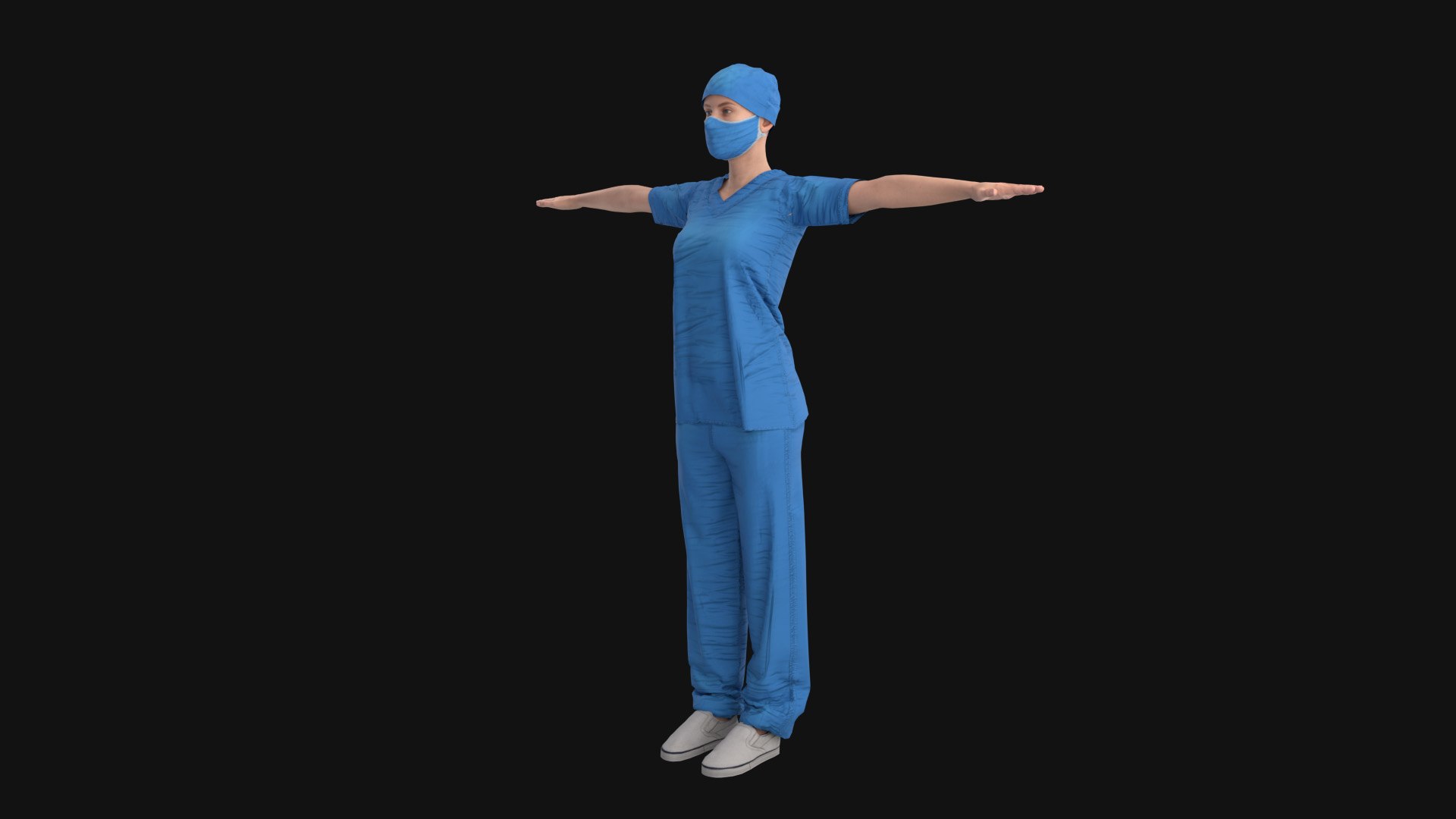 Female Doctor Rigged 3D Model - TurboSquid 2249950