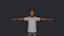 Floyd Mayweather Personaje 3D hiperrealista de cuerpo completo y totalmente equipado