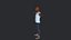 Floyd Mayweather Personaje 3D hiperrealista de cuerpo completo y totalmente equipado