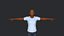 Floyd Mayweather Personaje 3D hiperrealista de cuerpo completo y totalmente equipado