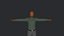 Floyd Mayweather Personaje 3D hiperrealista de cuerpo completo y totalmente equipado