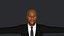 Floyd Mayweather Personaje 3D hiperrealista de cuerpo completo y totalmente equipado