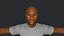 Floyd Mayweather Personaje 3D hiperrealista de cuerpo completo y totalmente equipado