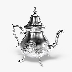Moroccan Teapot 3D model