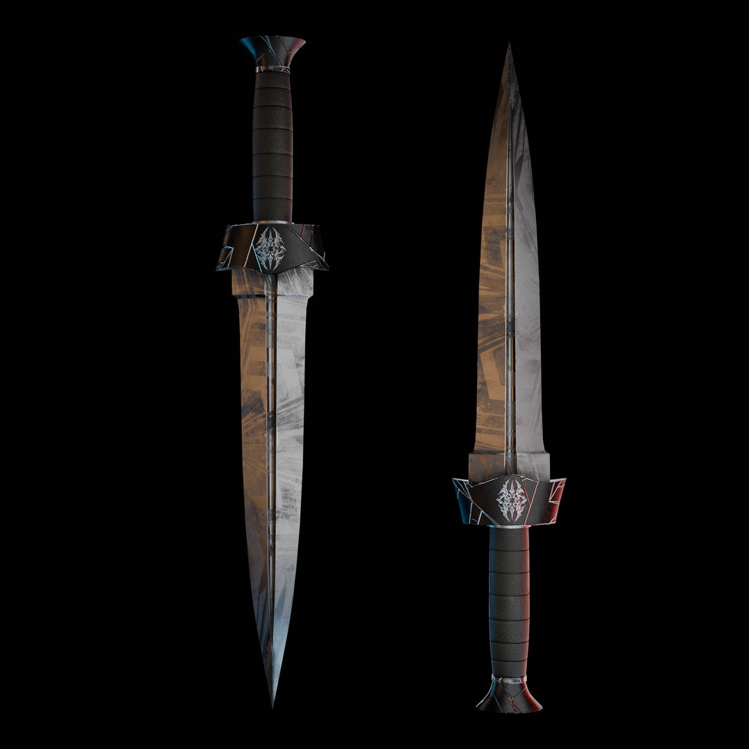 Dagger 3D Model - TurboSquid 2389306