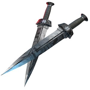 dagger 3D model